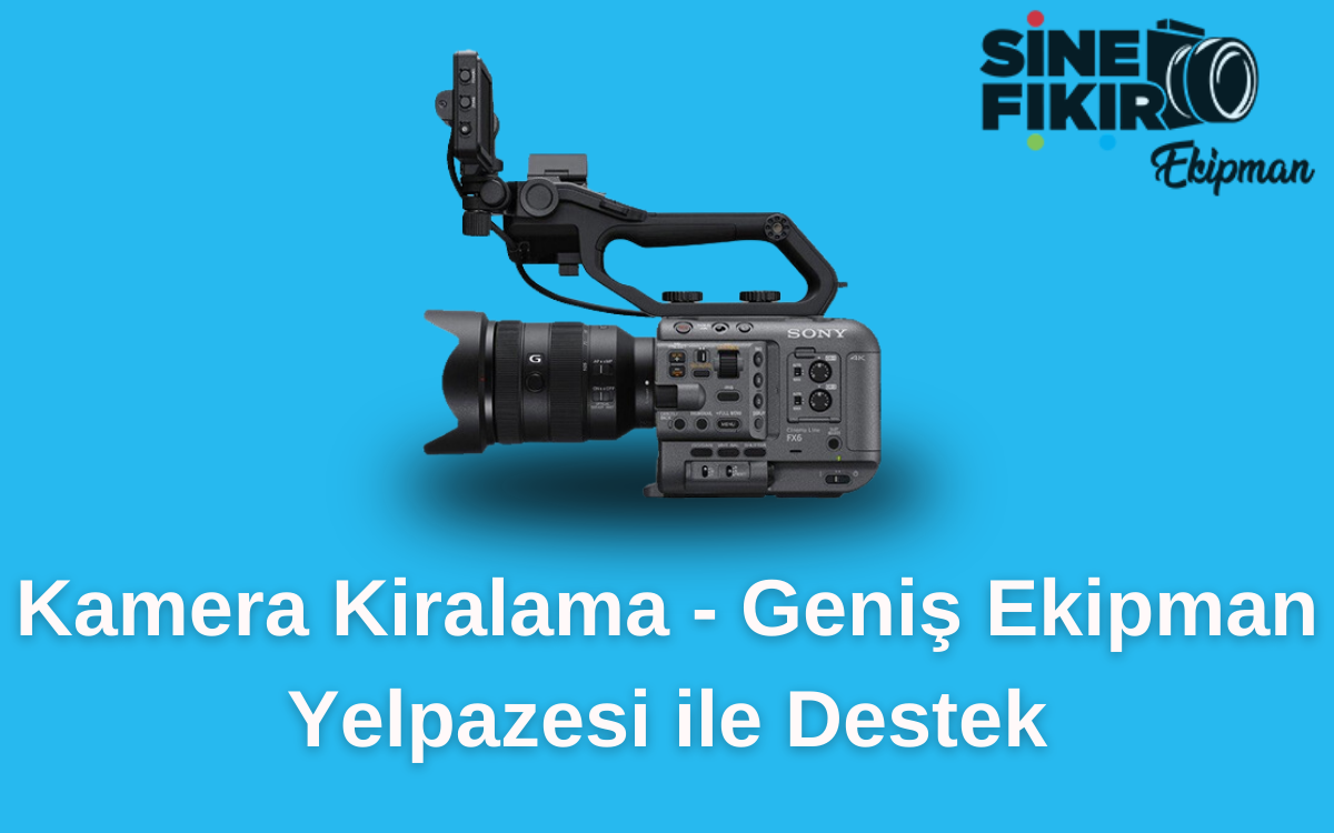 Kamera kiralama hizmeti ile profesyonel çekimler yapın! DSLR, aynasız, sinema kameraları ve drone kiralama seçenekleriyle en iyi ekipmanları uygun fiyatlarla kiralayın. İstanbul ve İzmir’de güvenilir kamera kiralama hizmetleri için hemen rezervasyon yapın!